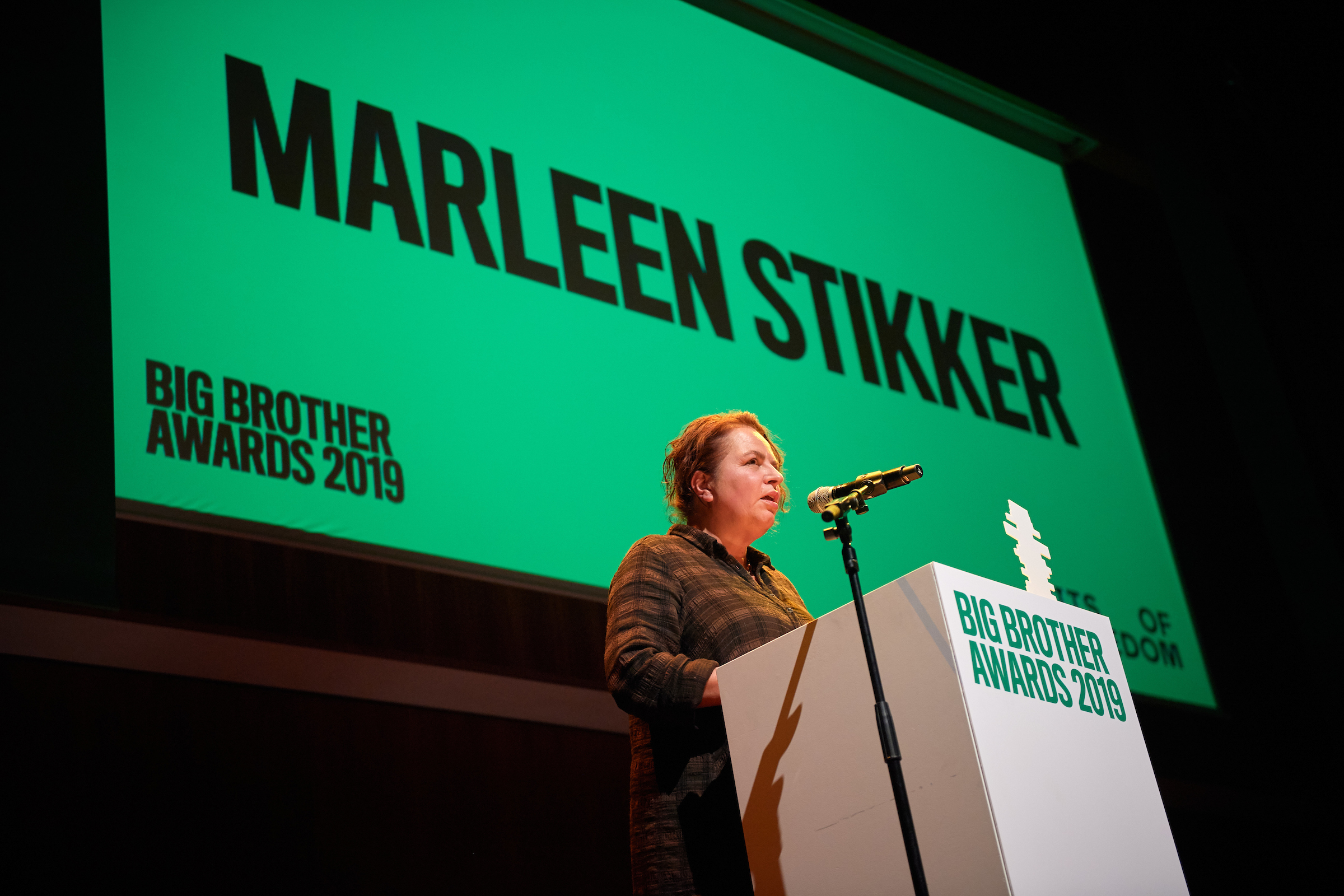 Marleen Stikker - Big Brother Awards 2019