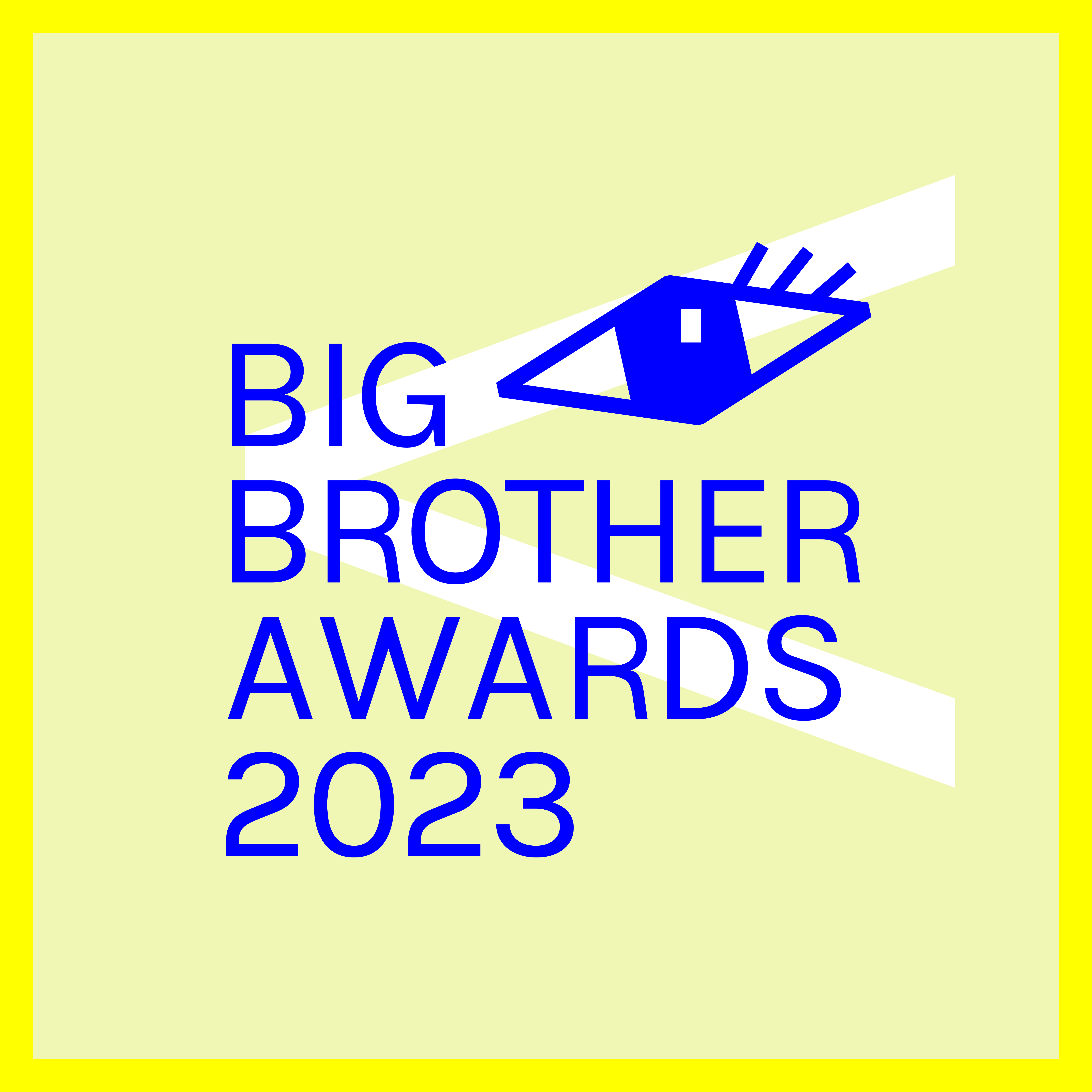 Big Brother Awards 2023 Ticket – Bits Of Freedom